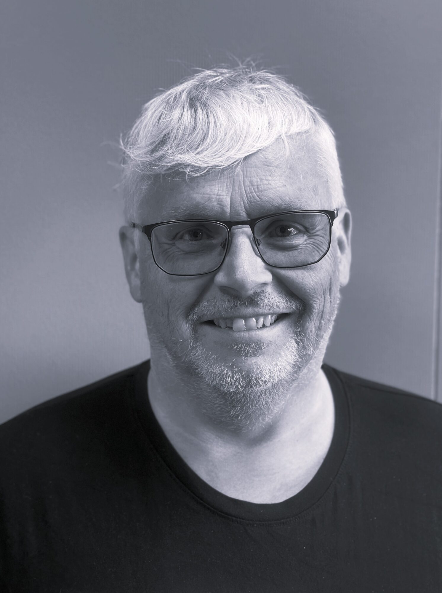 Ole Leirdal svarthvitt